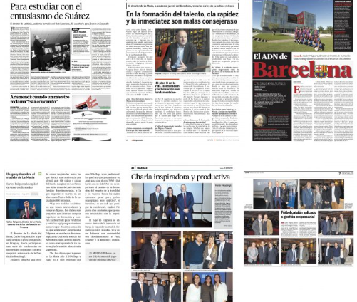 Reaching U en los medios: cobertura de prensa de la visita de Carles Folguera
