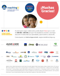 Flyer Evento global 2014