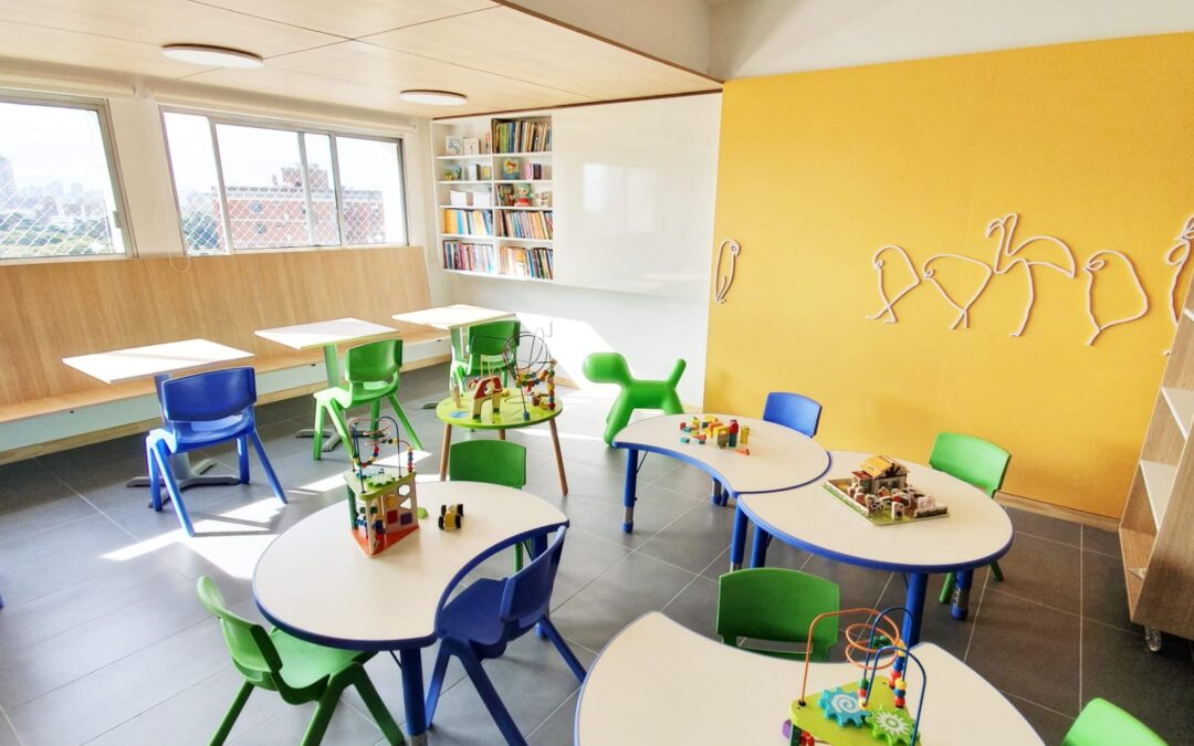 The first family school room at Uruguay’s lergest Children’s Hospital is now a reality!