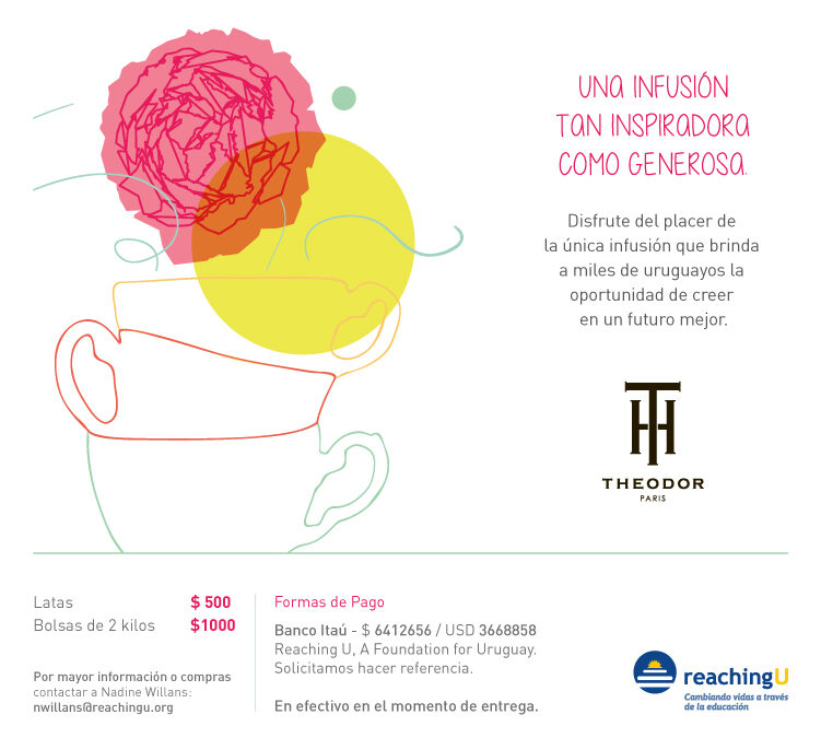 ReachingU & Theodor: disfrutá de un té rico y saludable
