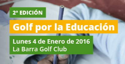 2da Edición de Golf por la educación: 4 de enero de 2016, La Barra Golf Club
