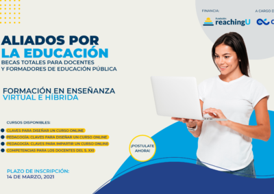 Convocatoria para programa “Aliados por la educación”