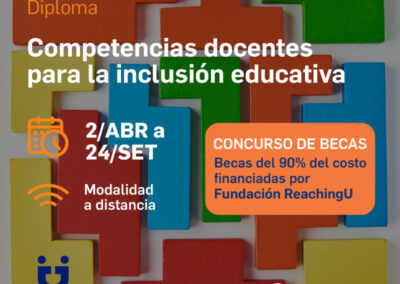 Competencias docentes para la inclusión educativa – Diploma de la Universidad Católica del Uruguay