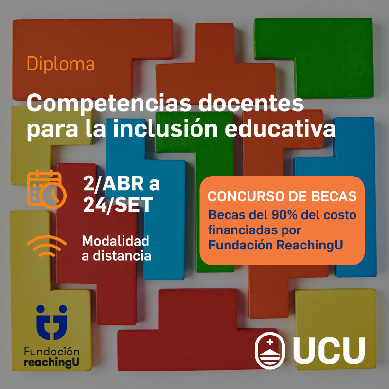 Banner UCU - diploma Competencias docentes para la inclusión educativa